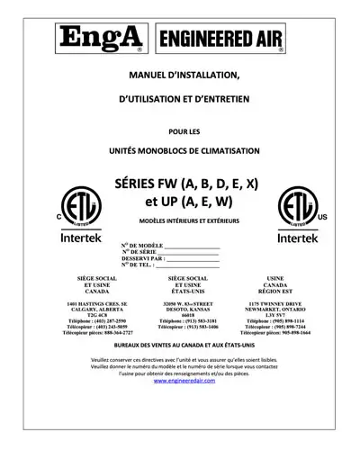 Serie FW UP