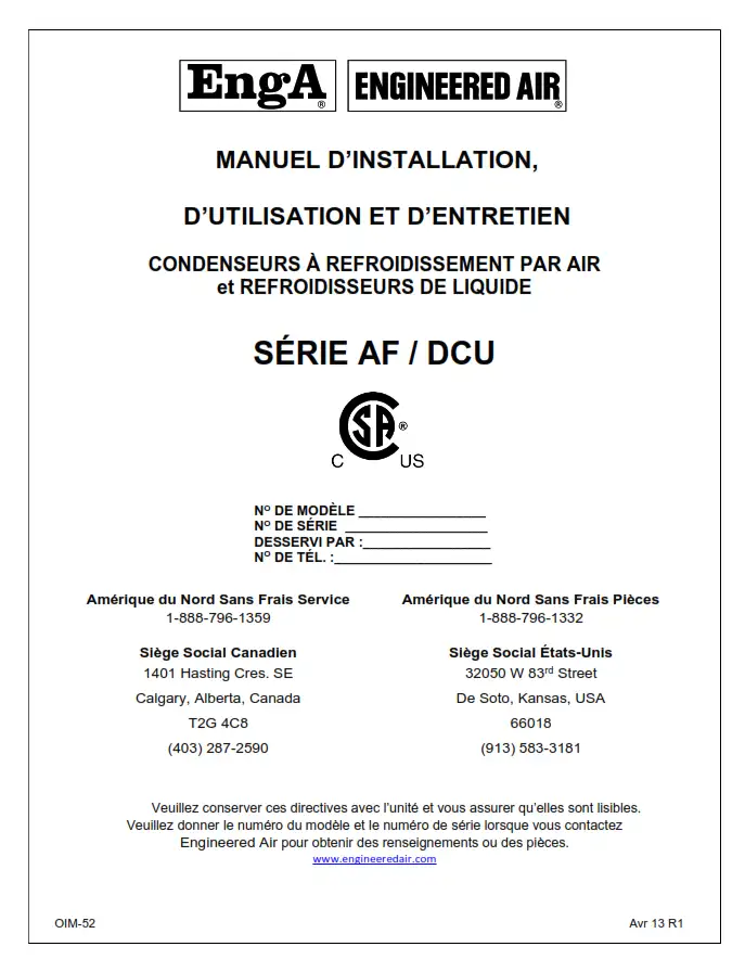 Serie Af DCU