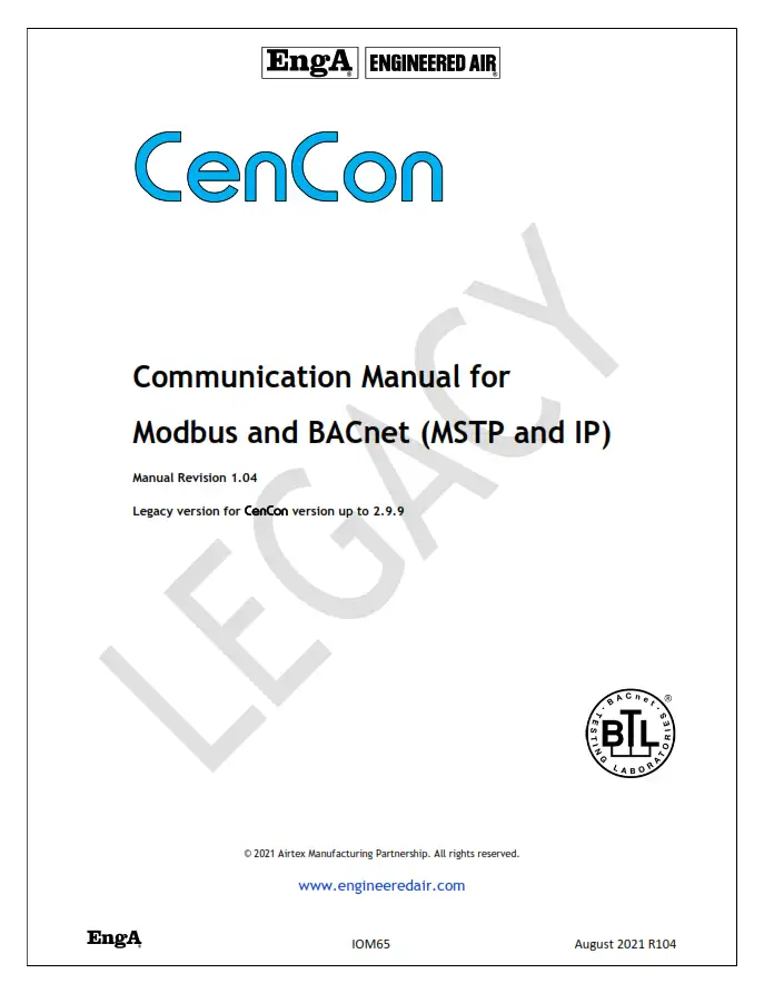CenCon Comms Legacy